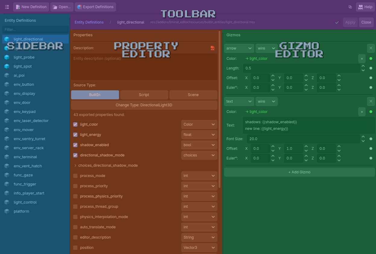 Entity Wizard overview