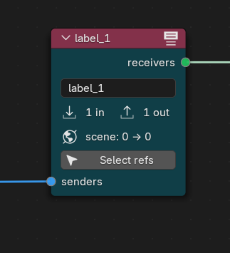 Liminal Script label node